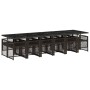 Set muebles de jardín 13 pzas y cojines ratán sintético marrón de , Conjuntos de jardín - Ref: Foro24-3210765, Precio: 755,20 €