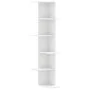 Eck-Wandregal aus weißem Holz 36,5x36,5x140 cm von , Regale und Regale - Ref: Foro24-852627, Preis: 52,24 €, Rabatt: %