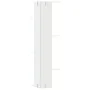 White wooden corner wall shelf 36.5x36.5x140 cm by , Shelves and shelves - Ref: Foro24-852627, Price: 53,20 €, Discount: %