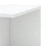White wooden corner wall shelf 36.5x36.5x140 cm by , Shelves and shelves - Ref: Foro24-852627, Price: 53,20 €, Discount: %