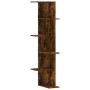 Eck-Wandregal aus geräucherter Eiche 36,5x36,5x140 cm. von , Regale und Regale - Ref: Foro24-852631, Preis: 49,28 €, Rabatt: %