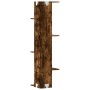 Eck-Wandregal aus geräucherter Eiche 36,5x36,5x140 cm. von , Regale und Regale - Ref: Foro24-852631, Preis: 49,28 €, Rabatt: %