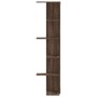 Eck-Wandregal aus braunem Eichenholz 36,5x36,5x140cm. von , Regale und Regale - Ref: Foro24-852633, Preis: 54,68 €, Rabatt: %
