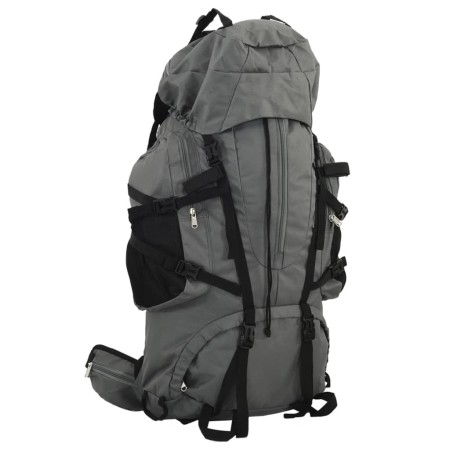 Mochila de senderismo tela oxford gris 60 l de , Mochilas - Ref: Foro24-4009961, Precio: 60,34 €, Descuento: %