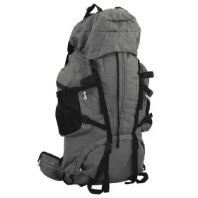 Hiking backpack, gray Oxford fabric, 80 liters by , Backpacks - Ref: Foro24-4009968, Price: 67,86 €, Discount: %