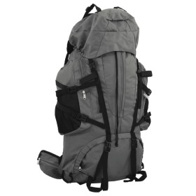 Mochila de senderismo tela oxford gris 80 l de , Mochilas - Ref: Foro24-4009968, Precio: 63,17 €, Descuento: %