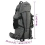 Hiking backpack, gray Oxford fabric, 80 liters by , Backpacks - Ref: Foro24-4009968, Price: 67,82 €, Discount: %