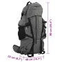 Mochila de senderismo tela oxford gris 100 l de , Mochilas - Ref: Foro24-4009975, Precio: 68,05 €, Descuento: %