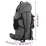 Mochila de senderismo tela oxford gris 100 l de , Mochilas - Ref: Foro24-4009975, Precio: 73,29 €, Descuento: %