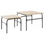 Juego de muebles de jardín con cojines 5 piezas acero negro de , Conjuntos de jardín - Ref: Foro24-3283638, Precio: 627,09 €,...