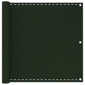 Dark green HDPE balcony awning 90x300 cm by vidaXL, Umbrellas - Ref: Foro24-310972, Price: 16,83 €, Discount: %