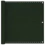 Dark green HDPE balcony awning 90x300 cm by vidaXL, Umbrellas - Ref: Foro24-310972, Price: 16,83 €, Discount: %