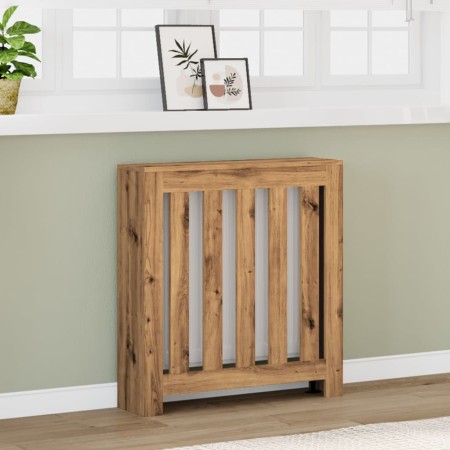 Heizkörperverkleidung aus handgefertigtem Eichenholz, 78x20x82 cm. von , Zubehör für Heizkörper - Ref: Foro24-852734, Preis: ...