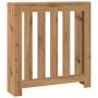 Handcrafted oak wood radiator cover 78x20x82 cm by , Accessories for heating radiators - Ref: Foro24-852734, Price: 55,60 €, ...