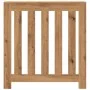 Handcrafted oak wood radiator cover 78x20x82 cm by , Accessories for heating radiators - Ref: Foro24-852734, Price: 55,60 €, ...