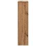Cubierta de radiador madera color roble artesano 78x20x82 cm