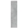 Engineered wood radiator cover in gray concrete, 78x20x82cm by , Accessories for heating radiators - Ref: Foro24-852729, Pric...