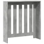 Engineered wood radiator cover in gray concrete, 78x20x82cm by , Accessories for heating radiators - Ref: Foro24-852729, Pric...