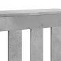 Engineered wood radiator cover in gray concrete, 78x20x82cm by , Accessories for heating radiators - Ref: Foro24-852729, Pric...