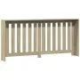 Cubierta de radiador madera ingeniería roble Sonoma 175x20x82cm de , Accesorios para radiadores de calefacción - Ref: Foro24-...