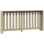 Cubierta de radiador madera ingeniería roble Sonoma 175x20x82cm de , Accesorios para radiadores de calefacción - Ref: Foro24-...