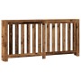 Radiator cover in aged wood color, 175x20x82 cm by , Accessories for heating radiators - Ref: Foro24-852760, Price: 75,44 €, ...