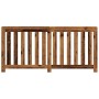 Radiator cover in aged wood color, 175x20x82 cm by , Accessories for heating radiators - Ref: Foro24-852760, Price: 75,44 €, ...