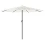 Gartenschirm mit weißem Stahlmast 388x388x248 cm von , Sonnenschirme - Ref: Foro24-4005116, Preis: 138,94 €, Rabatt: %