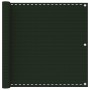 Dunkelgrüne HDPE-Balkonmarkise 90x400 cm von vidaXL, Sonnenschirme - Ref: Foro24-310973, Preis: 21,94 €, Rabatt: %