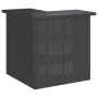 Tisch und hohe Gartenhocker 5-teilig mit schwarzen PE-Rattan-Kissen. von , Gartensets - Ref: Foro24-3261503, Preis: 497,55 €,...