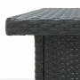 Garden table and high stools 5 pieces with black PE rattan cushions by , Garden sets - Ref: Foro24-3261503, Price: 490,75 €, ...