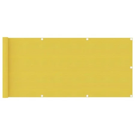 Toldo para balcón HDPE amarillo 75x500 cm de vidaXL, Sombrillas - Ref: Foro24-310994, Precio: 10,91 €, Descuento: %