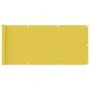 Toldo para balcón HDPE amarillo 75x500 cm de vidaXL, Sombrillas - Ref: Foro24-310994, Precio: 10,91 €, Descuento: %