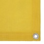 Gelbe HDPE-Balkonmarkise 75x500 cm von vidaXL, Sonnenschirme - Ref: Foro24-310994, Preis: 11,01 €, Rabatt: %