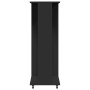 Rollschrank aus schwarzem Ingenieurholz mit Rädern, 102x38x110 cm. von , Aufbewahrung von Kleidung und Schränken - Ref: Foro2...