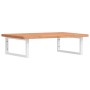 Wandwaschtischregal aus Stahl und massiver Buche von , Badezimmerwaschtische - Ref: Foro24-3302448, Preis: 105,45 €, Rabatt: %