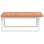 Wall-mounted sink shelf made of steel and solid beech wood by , bathroom vanities - Ref: Foro24-3302448, Price: 96,28 €, Disc...