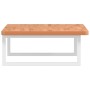 Wandwaschtischregal aus Stahl und massiver Buche von , Badezimmerwaschtische - Ref: Foro24-3302448, Preis: 105,45 €, Rabatt: %