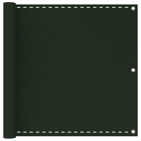 Dunkelgrüne HDPE Balkonmarkise 90x500 cm von vidaXL, Sonnenschirme - Ref: Foro24-310974, Preis: 21,86 €, Rabatt: %