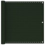 Dunkelgrüne HDPE Balkonmarkise 90x500 cm von vidaXL, Sonnenschirme - Ref: Foro24-310974, Preis: 21,86 €, Rabatt: %