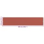 Terrakotta HDPE Balkonmarkise 120x600 cm von vidaXL, Sonnenschirme - Ref: Foro24-310955, Preis: 29,75 €, Rabatt: %