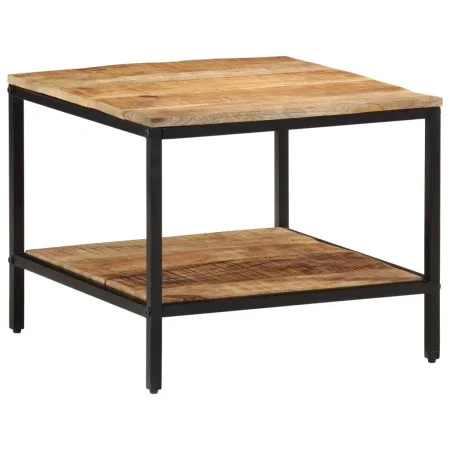 Solid rough mango wood coffee table 55x55x45 cm by , Coffee table - Ref: Foro24-374068, Price: 93,19 €, Discount: %