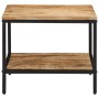 Solid rough mango wood coffee table 55x55x45 cm by , Coffee table - Ref: Foro24-374068, Price: 94,66 €, Discount: %