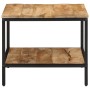 Solid rough mango wood coffee table 55x55x45 cm by , Coffee table - Ref: Foro24-374068, Price: 94,66 €, Discount: %