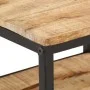 Solid rough mango wood coffee table 55x55x45 cm by , Coffee table - Ref: Foro24-374068, Price: 93,19 €, Discount: %