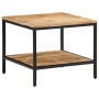 Solid rough mango wood coffee table 55x55x45 cm by , Coffee table - Ref: Foro24-374068, Price: 94,66 €, Discount: %