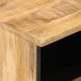 Solid rough mango wood TV stand 70x34x46 cm by , CD and DVD storage - Ref: Foro24-377441, Price: 75,14 €, Discount: %