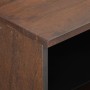 Massives TV-Möbel aus braunem Mangoholz, 70x34x46 cm. von , CD- und DVD-Speicher - Ref: Foro24-377443, Preis: 68,64 €, Rabatt: %