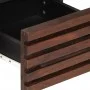 Mueble de TV madera maciza mango marrón 70x34x46 cm de , Almacenamiento para CD y DVD - Ref: Foro24-377443, Precio: 68,01 €, ...