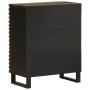 Massiver Akazienholz-Sideboard 60x34x75 cm von , Schließfächer und Lagerschränke - Ref: Foro24-377455, Preis: 161,45 €, Rabat...